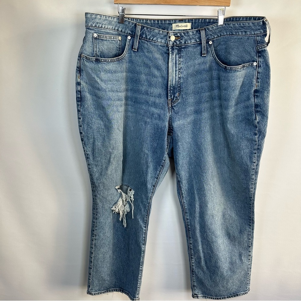 Madewell Women's Straight Leg Jeans - Blue